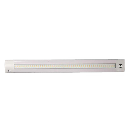 LUNASEA LIGHTING Adjustable Linear Led Light W/Built-In Dimmer, 12" LLB-32KW-01-00